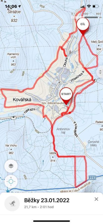 Apartmán Petra Kovářská Esterno foto