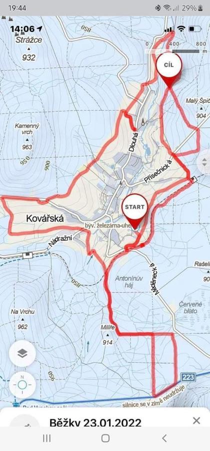 Apartmán Petra Kovářská Esterno foto